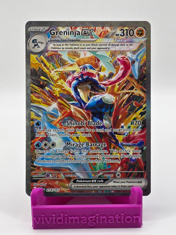 Greninja ex 214/167 - All the best items from Vivid Imagination Cards and Collectibles - Just $324.99! Shop now at Vivid Imagination Cards and Collectibles