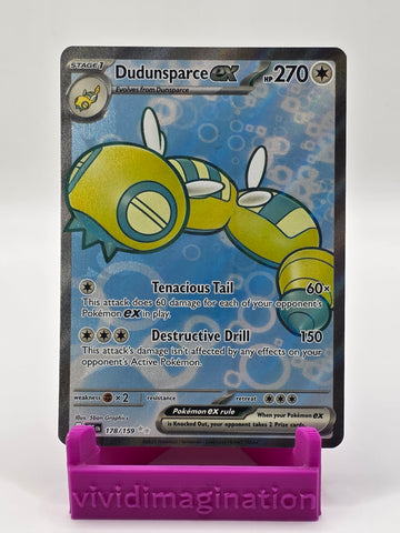 Dudunsparce ex 178/159 - All the best items from Vivid Imagination Cards and Collectibles - Just $1.99! Shop now at Vivid Imagination Cards and Collectibles