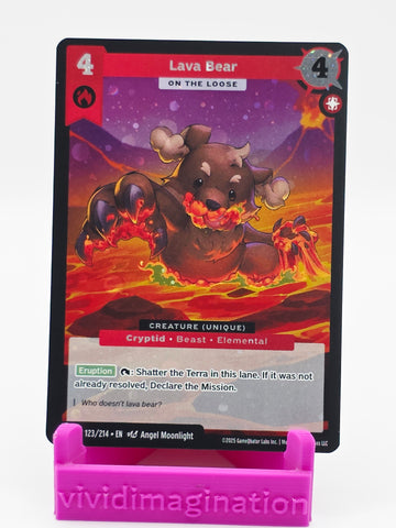 Lava Bear 123/214