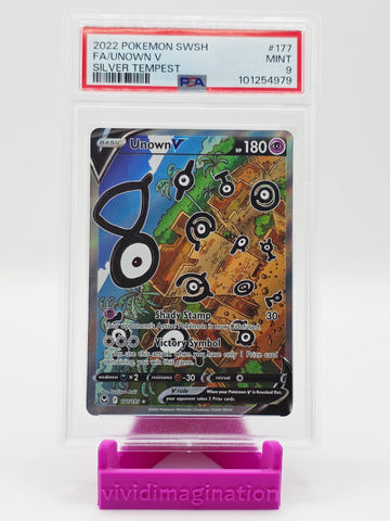 Unown V 177/195 (PSA 9)