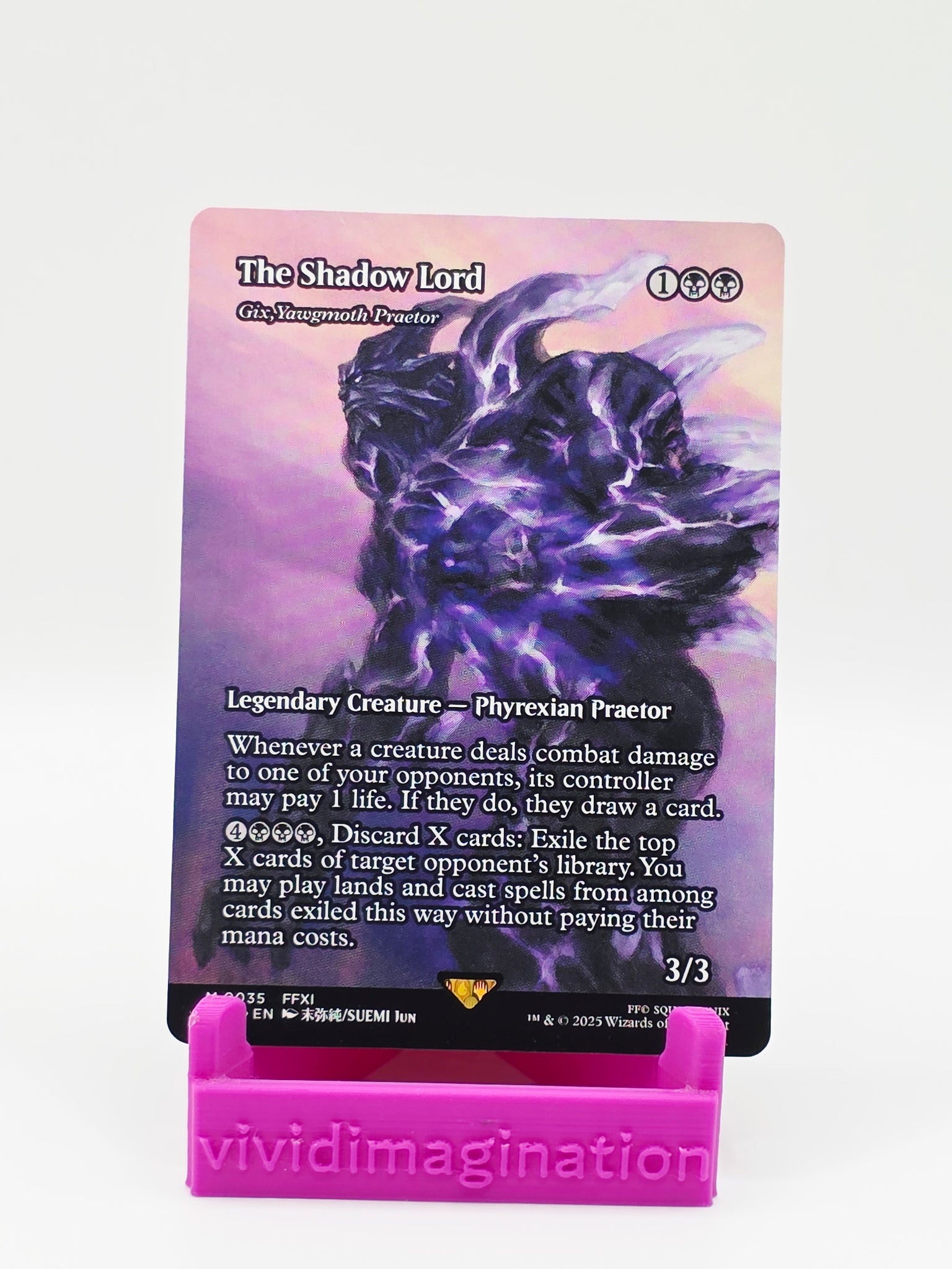 The Shadow Lord - Gix, Yawgmoth Praetor (Showcase)