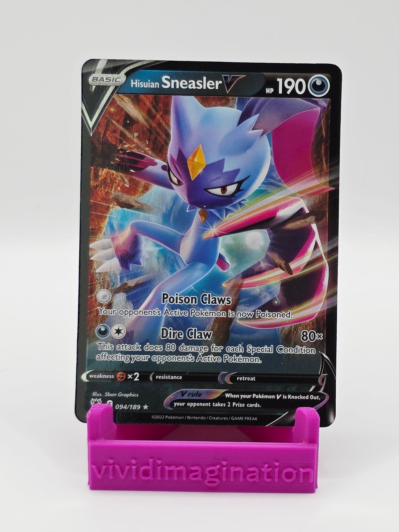 Hisuian Sneasler V 094/189