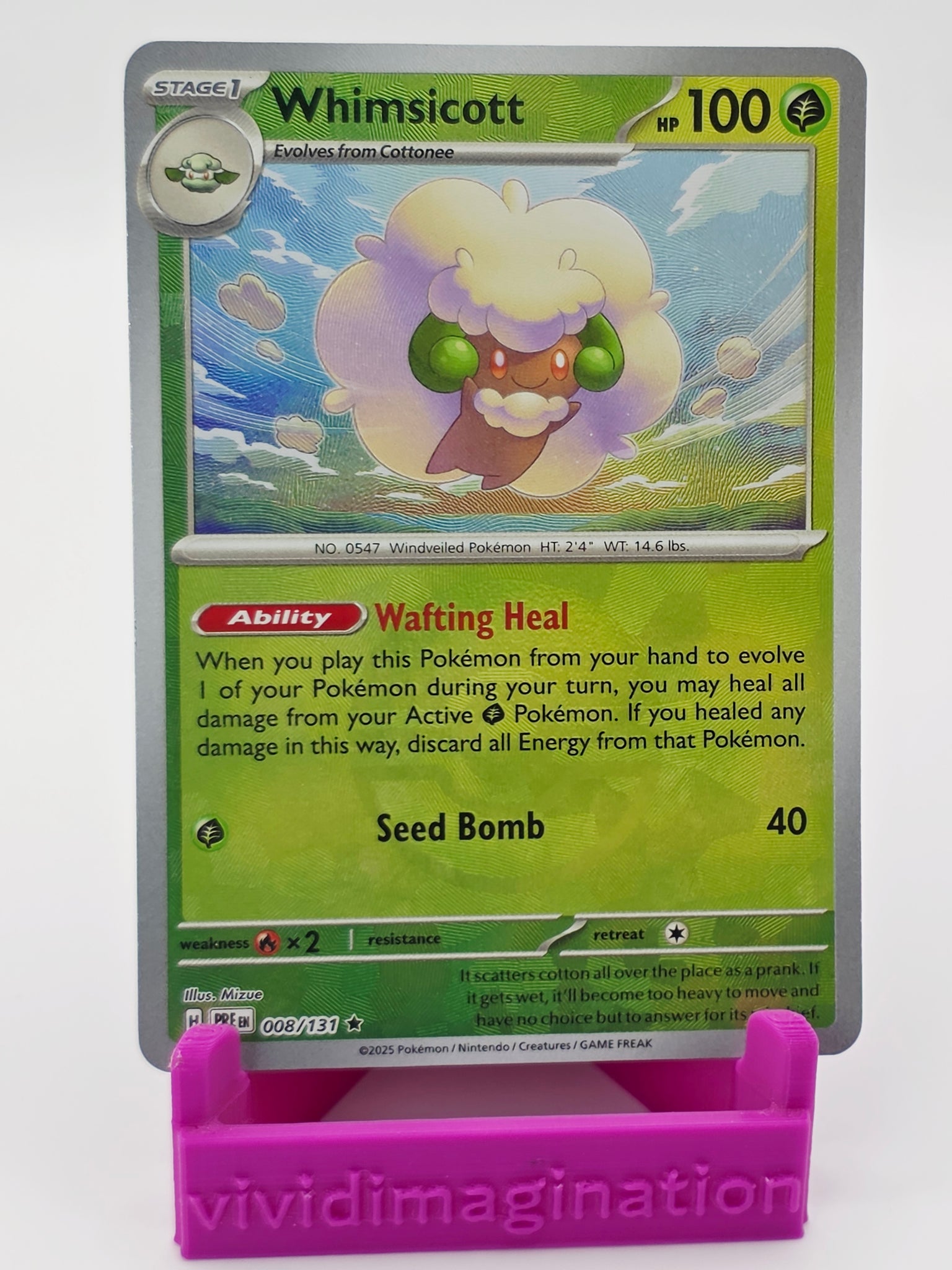 Whimsicott 008/131 (Poke Ball Pattern)