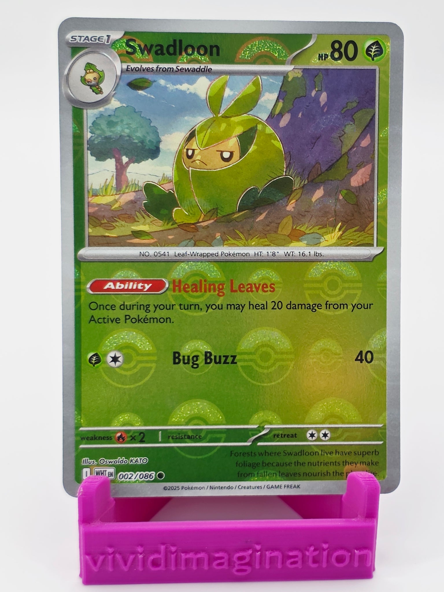 Swadloon 002/086 (Poke Ball Pattern)