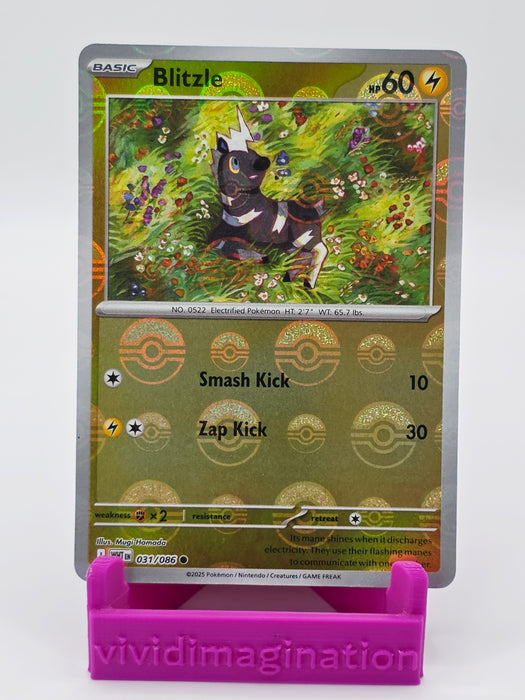 Blitzle 031/086 (Poke Ball Pattern)