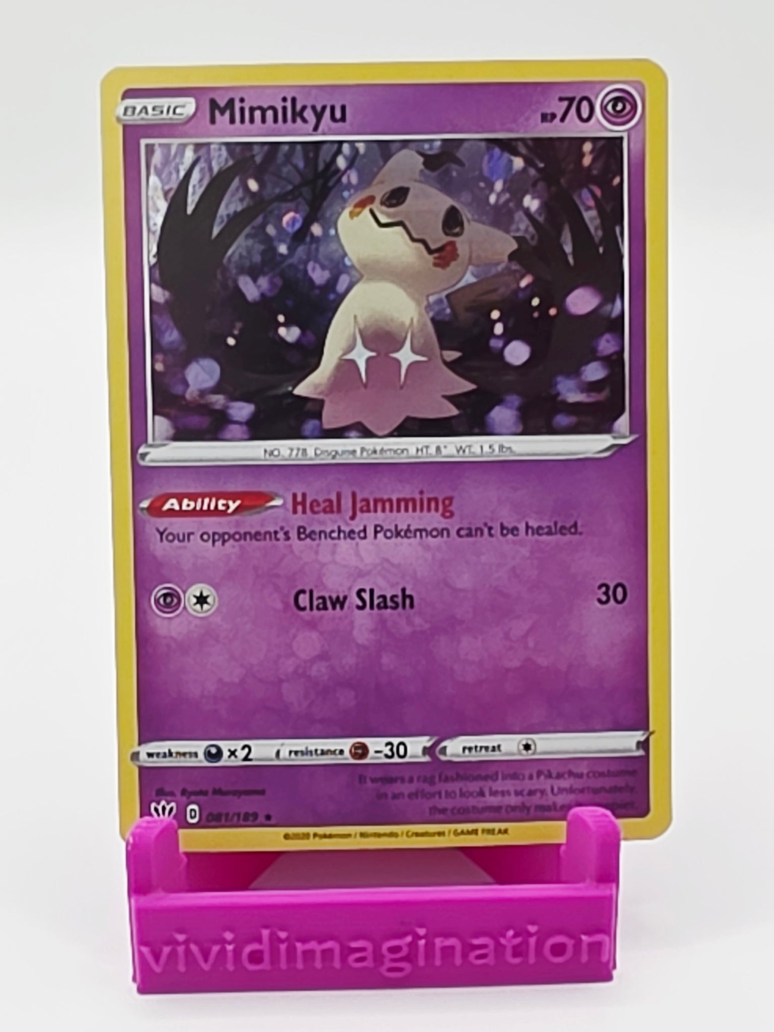 Mimikyu 081/189 (Cosmos Holo)