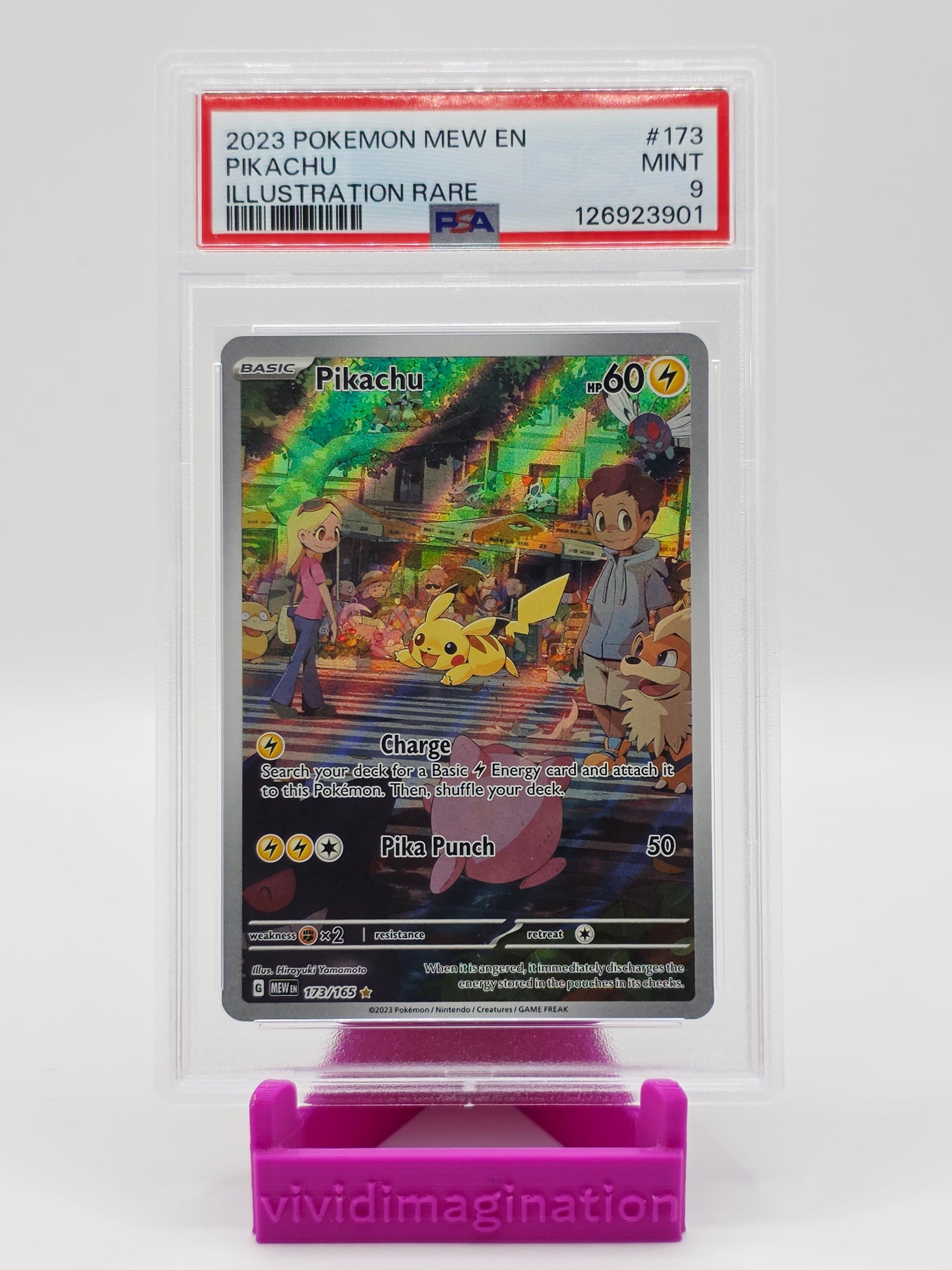 Pikachu 173/165 (PSA 9)