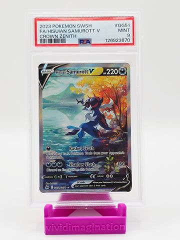 Hisuian Samurott V GG51/GG70 (PSA 9)