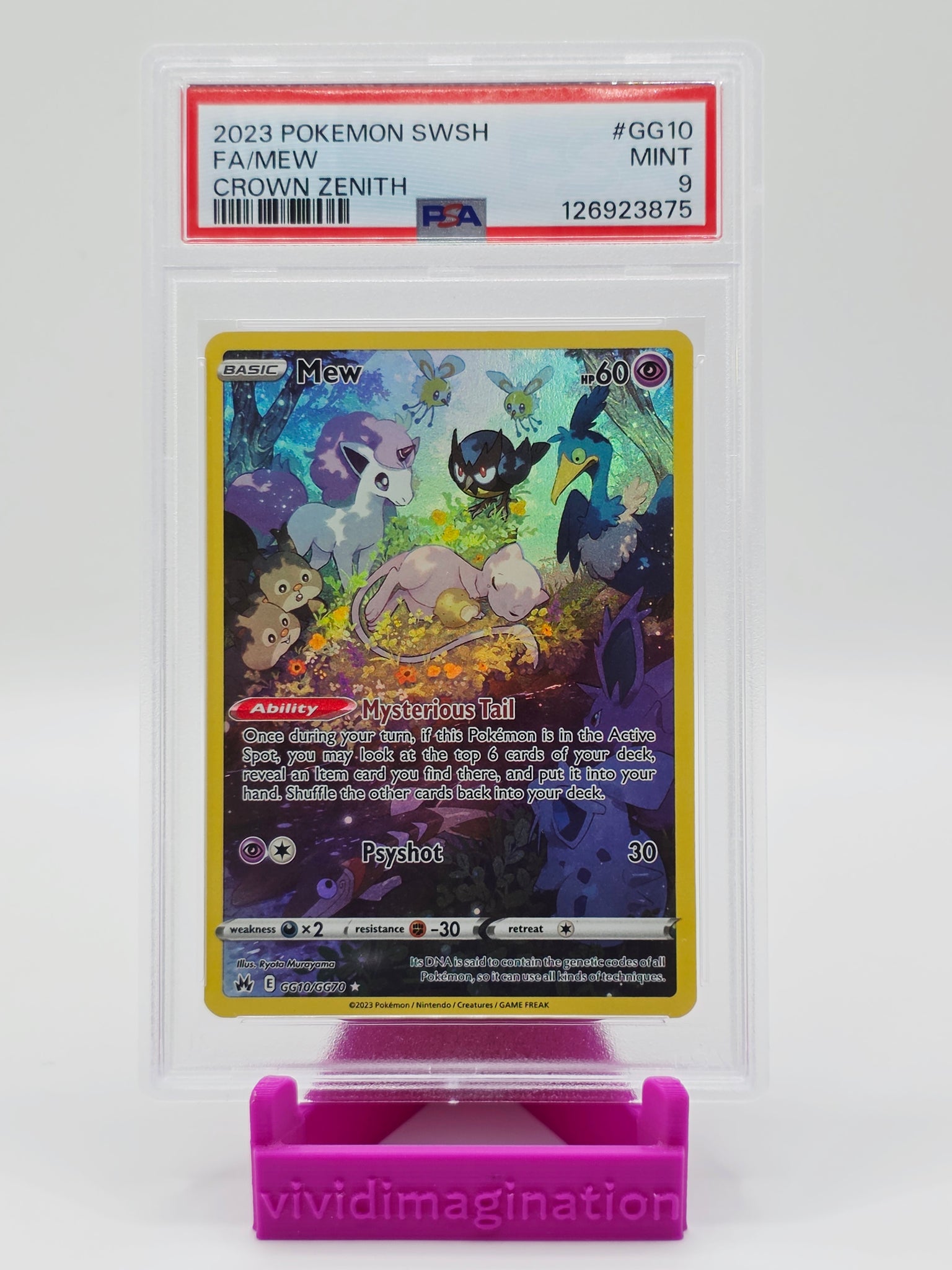 Mew GG10/GG70 (PSA 9)