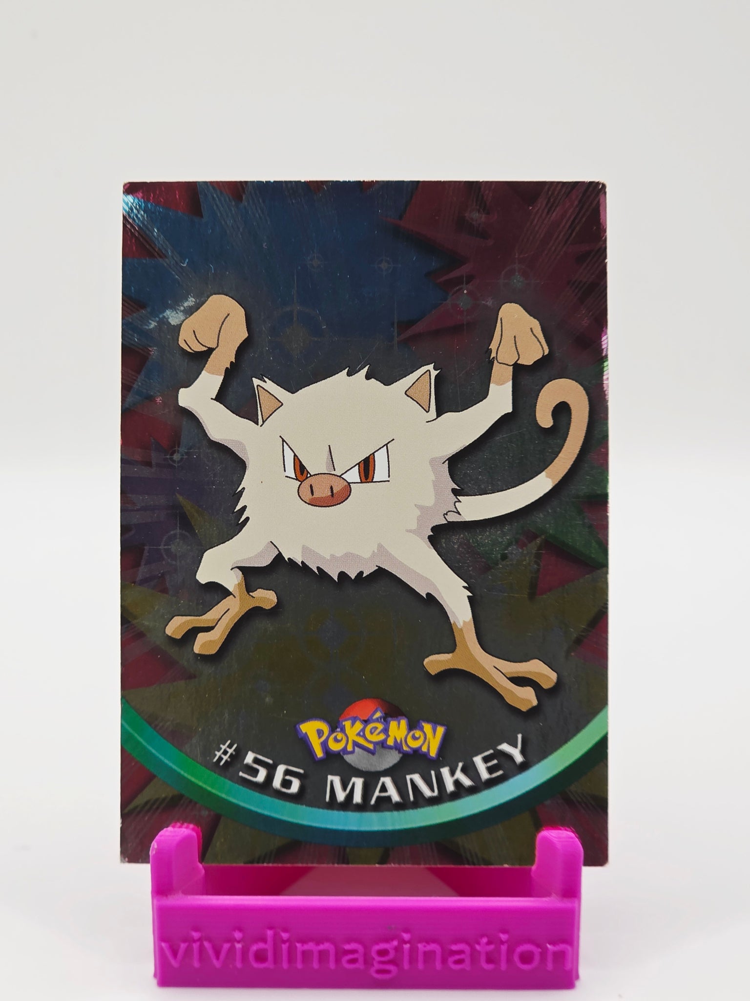 #56 Mankey (Topps Chrome)