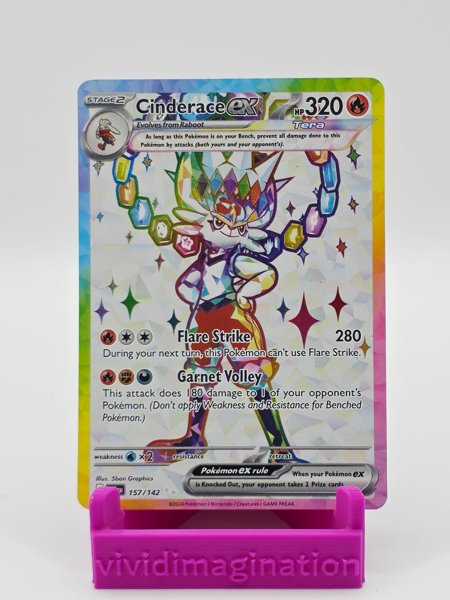 Cinderace ex 157/142