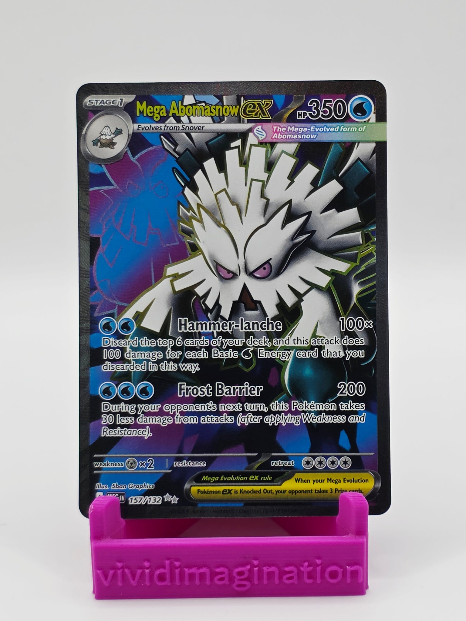 Mega Abomasnow ex 157/132