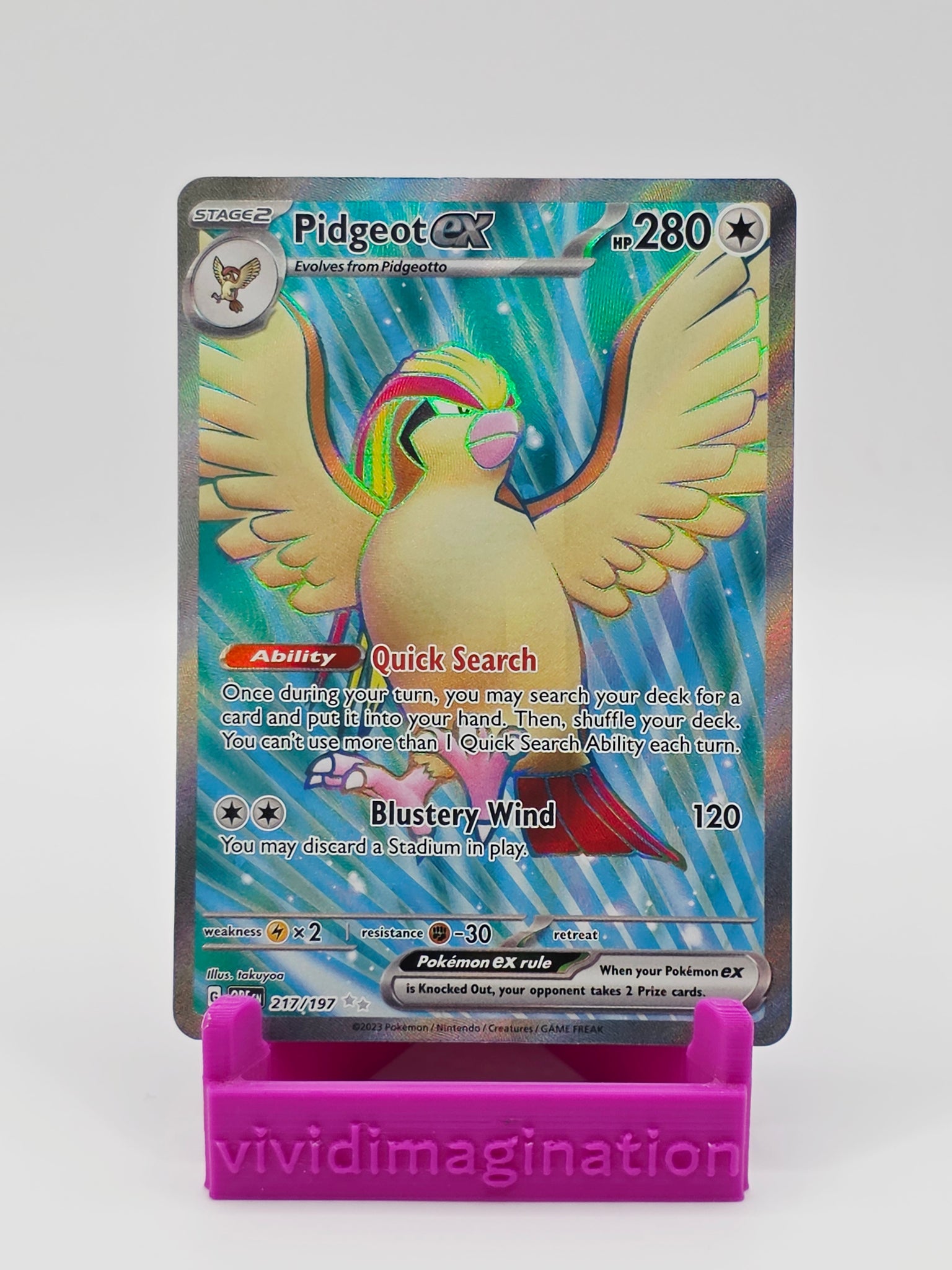 Pidgeot ex 217/197