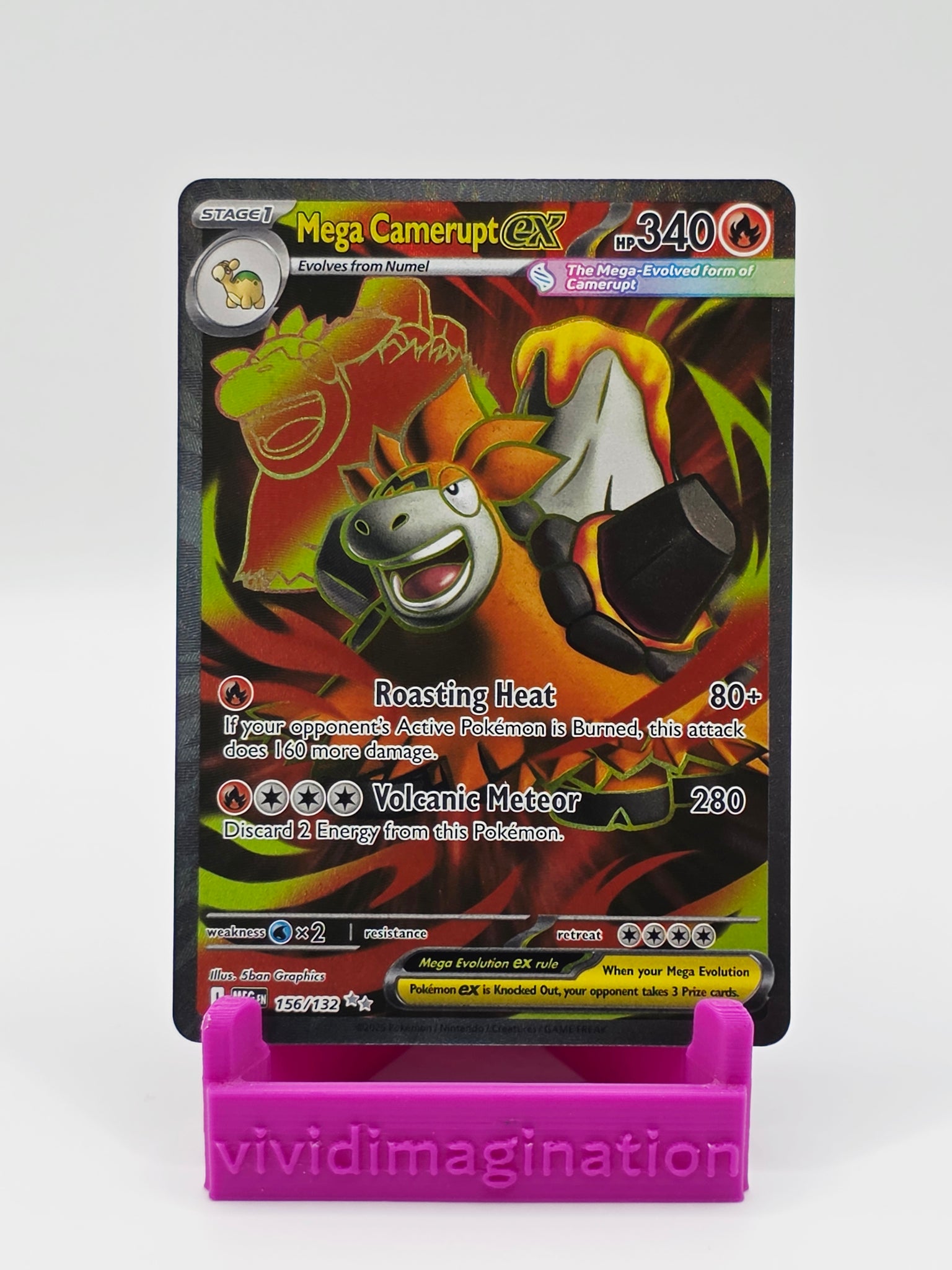 Mega Camerupt ex 156/132