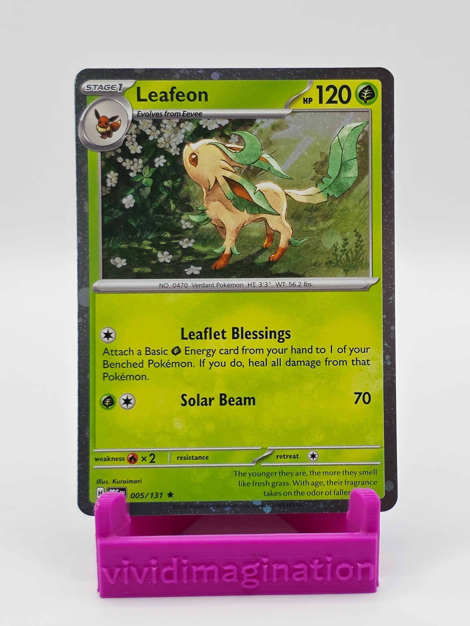 Leafeon 005/131 (Cosmos holo)