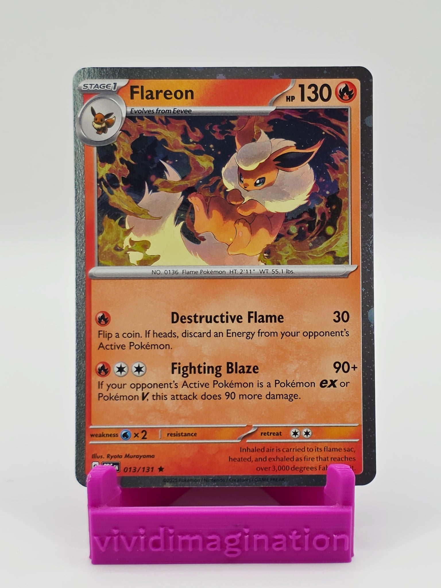 Flareon 013/131 (Cosmos Holo)