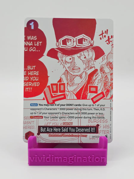 But Ace Here Said You Deserved It!! (3rd Anniversary Treasure Campaign Pack) (OP13-019) (OP-PR)