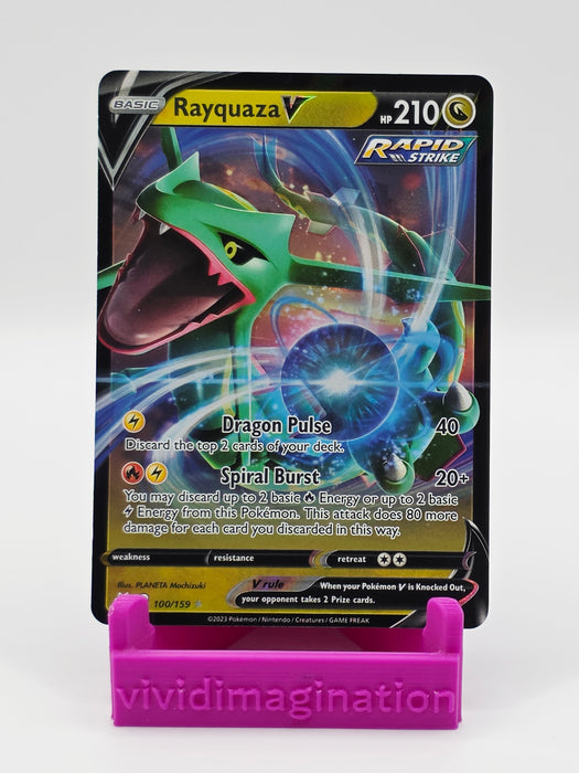 Rayquaza V (100/159) (CRZ)
