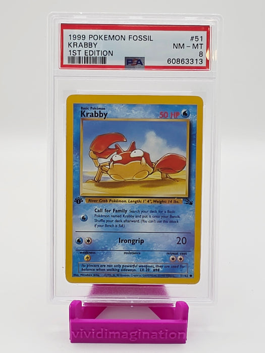 Krabby 51/62 1st ed. (PSA 8)
