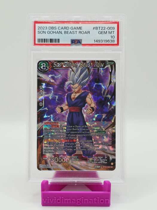 Son Gohan, Beast Roar #BT22-009 (PSA 10)