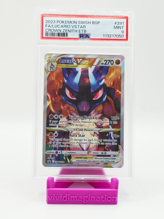 Lucario Vstar SWSH291 (PSA 9)