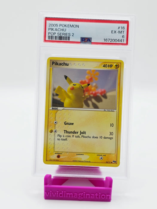 Pikachu 16/17 (PSA 6)