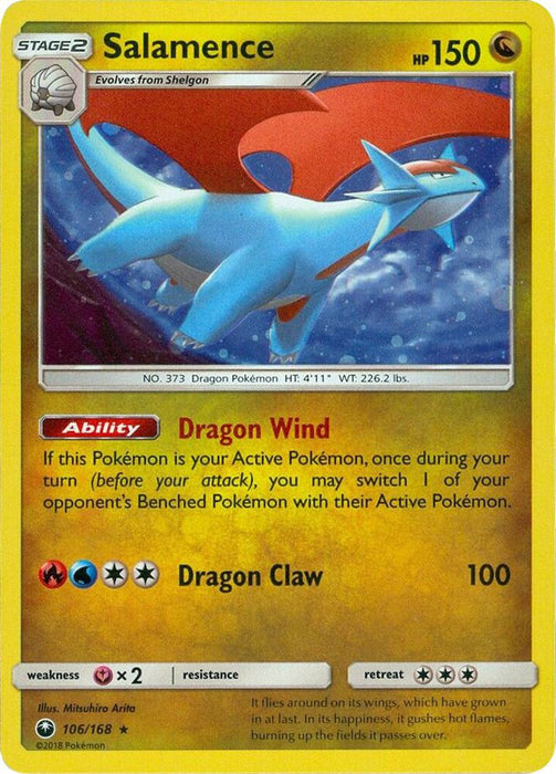 Salamence (Cosmos Holo) (106/168) (MCAP) (Cosmos Holo)
