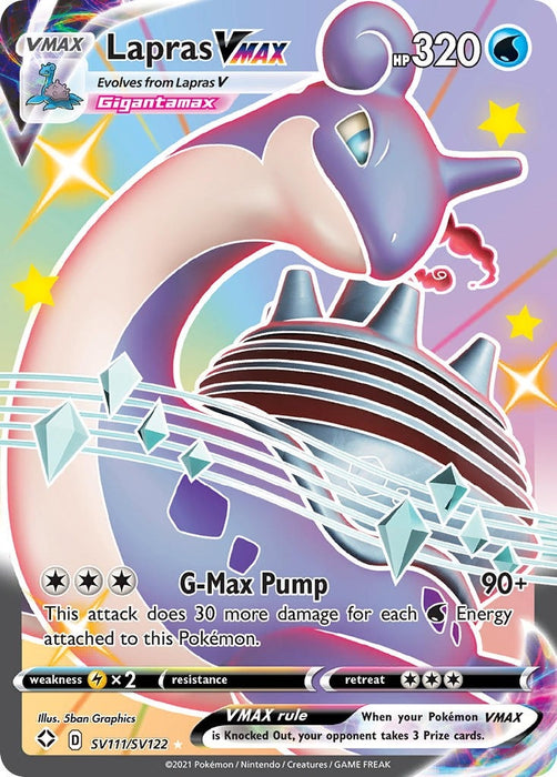 Lapras VMAX (SV111/SV122) (SHFSV)