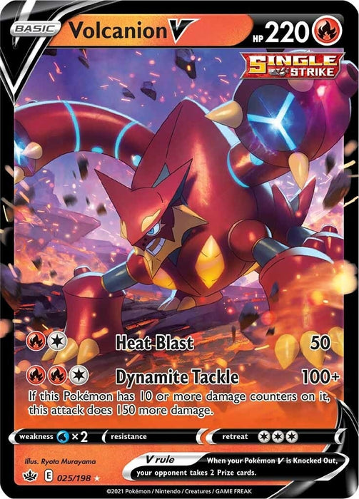 Volcanion V (025/198) (SWSH06)