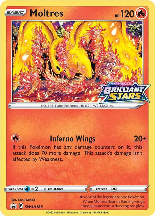 Moltres (SWSH185) (SWSD)