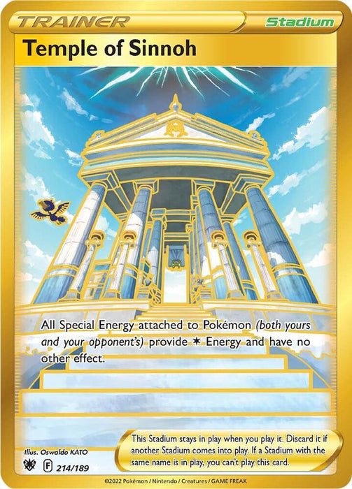 Temple of Sinnoh (Secret) (214/189) (SWSH10)
