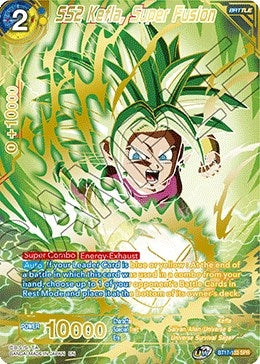 Image for SS2 Kefla, Super Fusion (SPR) (BT17-133) (DBS-B17) - Dragon Ball Super: Masters
