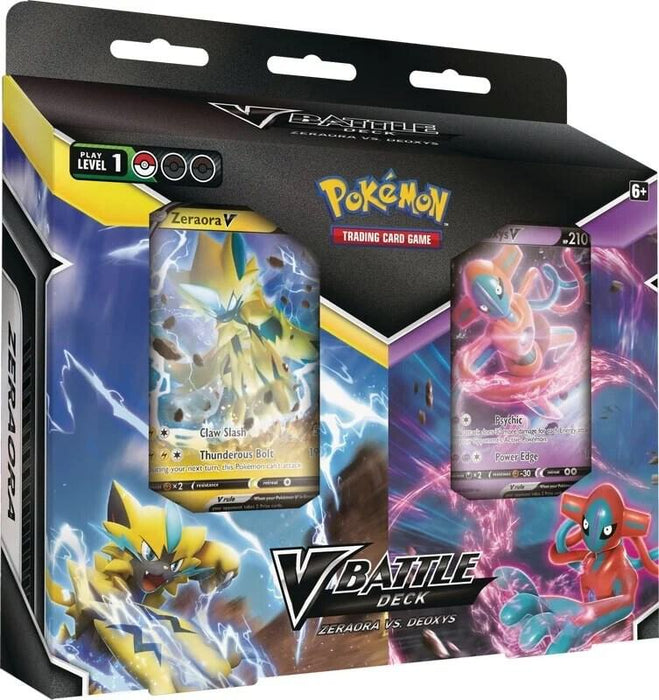 Zeraora vs Deoxys battle deck