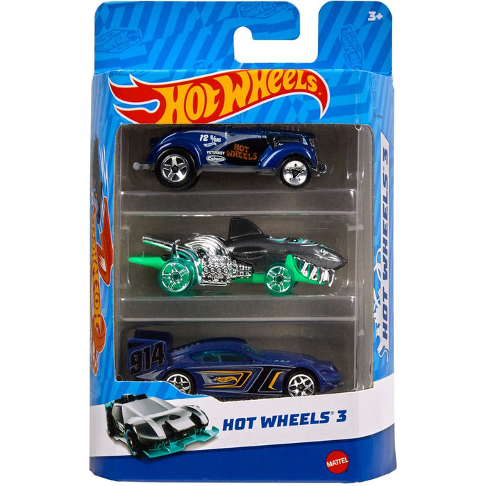 Hot Wheels: 3-Car Pack (Styles may vary) - All the best items from mattel - Just $5.49! Shop now at Vivid Imagination Cards and Collectibles