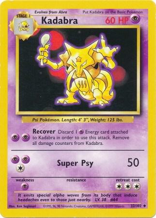 Kadabra (032/102) (BS)