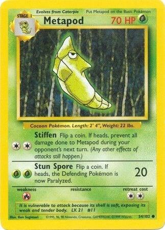 Metapod (054/102) (BS)