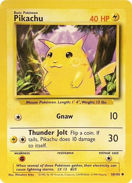 Pikachu (058/102) (BS)