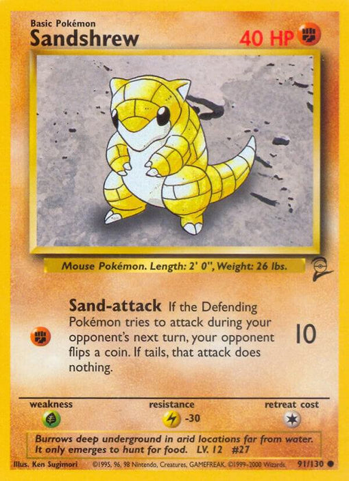 Sandshrew (091/130) (BS2)