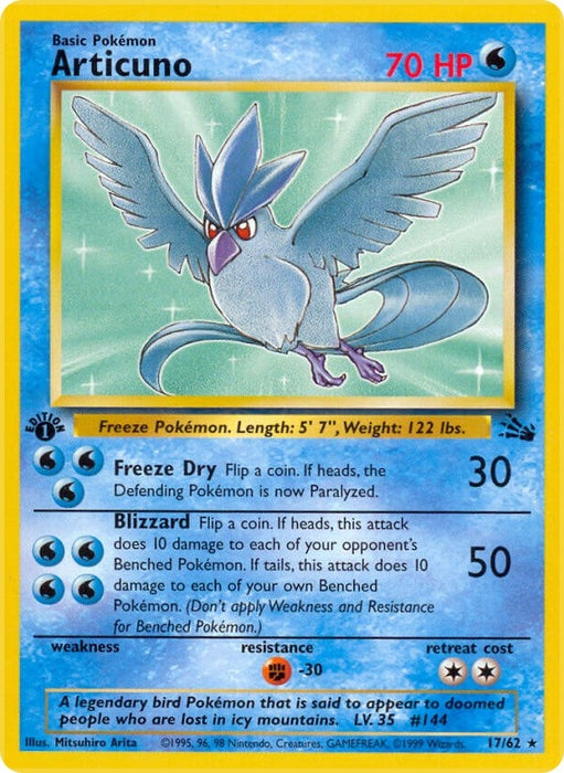 Articuno (17) (17/62) (FO)