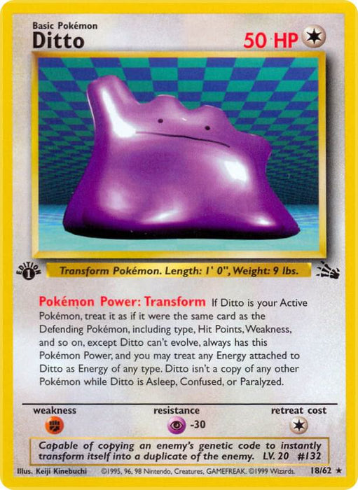 Ditto (18/62) (FO) (1st Edition)