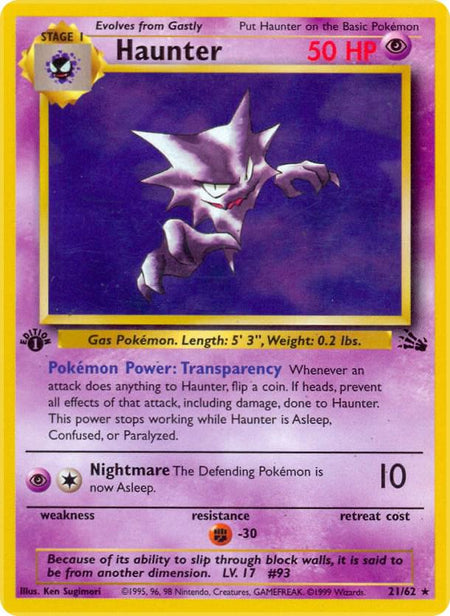 Haunter (21/62) (FO) (Unlimited)