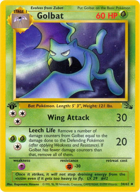 Golbat (34/62) (FO) (Unlimited)