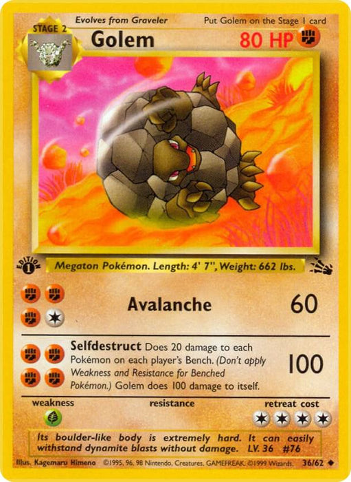 Golem (36/62) (FO) (1st Edition)