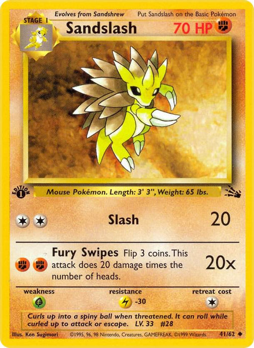 Sandslash (41/62) (FO) (Unlimited)