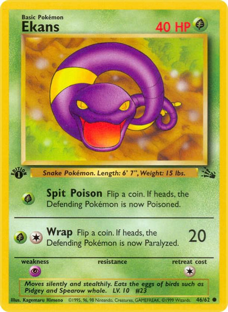 Ekans (46/62) (FO) (Unlimited)