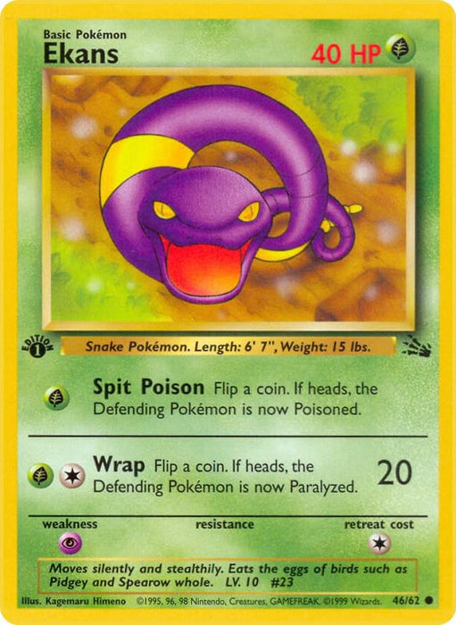 Ekans (46/62) (FO) (Unlimited)
