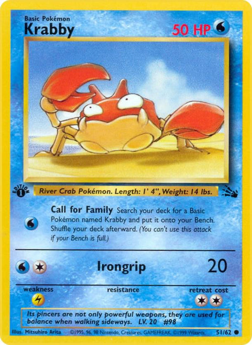 Krabby (51/62) (FO) (Unlimited)