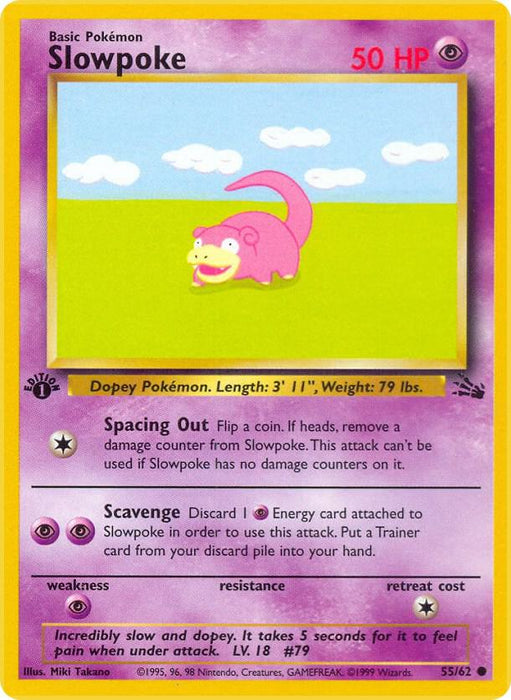 Slowpoke (55/62) (FO) (Unlimited)