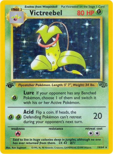 Victreebel (14/64) (JU) (Unlimited Holofoil)