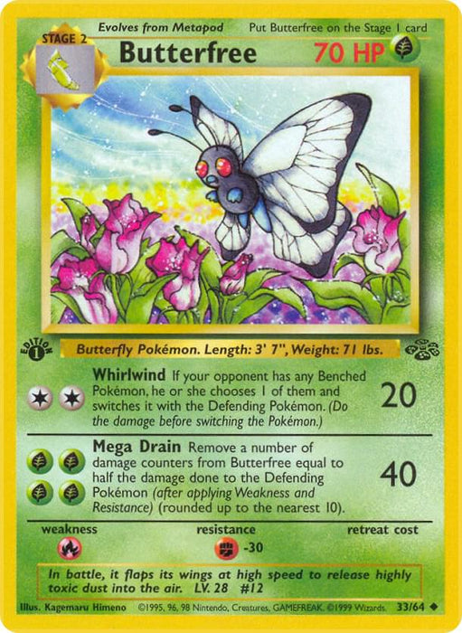Butterfree (33/64) (JU) (Unlimited)